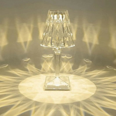 Crystal Acrylic Bedside Table Lamp Home For Bedroom Decor